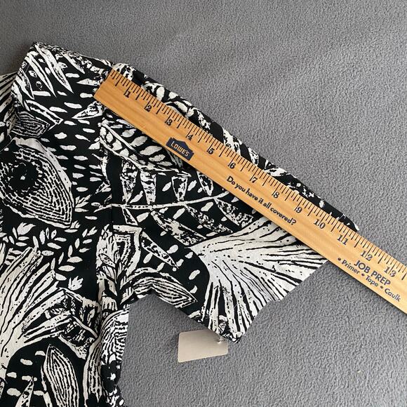 Vtg 80s 90s NOS Two Potato Laguna Beach A Line Midi Dress S Cotton Resort Wear - Picture 13 of 16